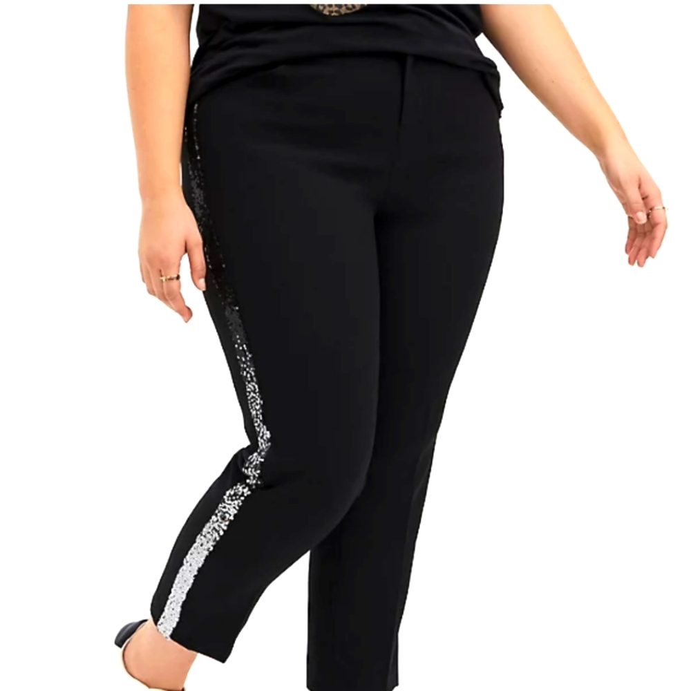 🎉HP!🎉 Torrid Ombre Sequin Trouser